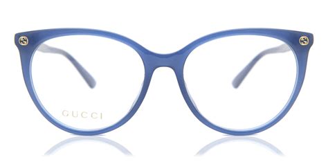 gucci gg0093o 005 blue women eyeglasses|gg0062s 011.